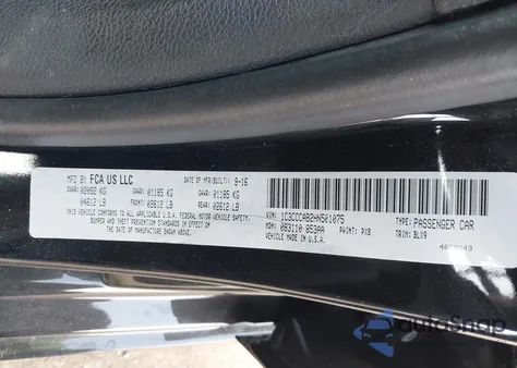 2017 Chrysler 200 Limited Platinum from USA, damaged, VIN 1C3CCCAB2HN501075